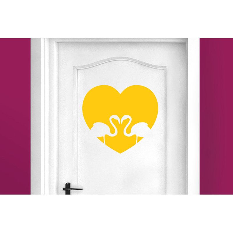 Animals Wall Decal, Dark Yellow
