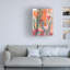 «Desert Flowers I» par Melissa Wang - impression sur toile tendue-1054792653