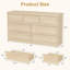 54 cm W Chest of 7 Drawers