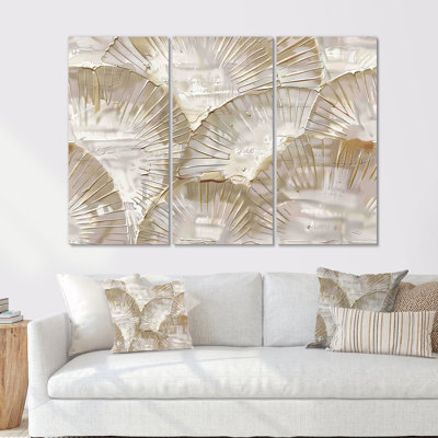 White And Beige Bohemian Mandala Simplicity - Boho Mandala Decor Wall Art Print Set