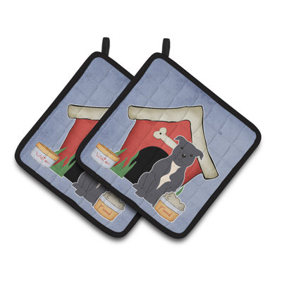 Cuisinier poignée de staffordshire bull terrier caroline Dog House