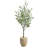 Faux Eucalyptus Tree in Clay Planter-883302792-883302793