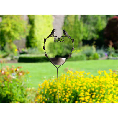 SPARROW Iron Birdbath