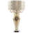Wedgeworth 25"H Jeweled Metal and Mosaic Base Table Lamp with Cascading Crystals