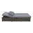 Outdoor Sunbed, Rattan Patio Reclining Chairs with Adjustable Backrest and Seat, Conversational Set-574548371