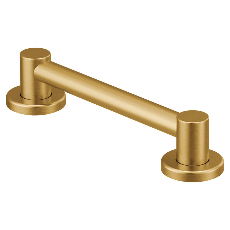 Barre d'appui Align, H 3,25 po x l 12 po x P 1,25 po, Or brossé