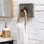 Wood Wall Mounted Rope Towel Ring-1135474170
