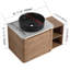 Meuble-lavabo mural 36 po avec lavabo en céramique et tablettes de rangement 36 po