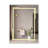 Larocco Flat Wall Mirror