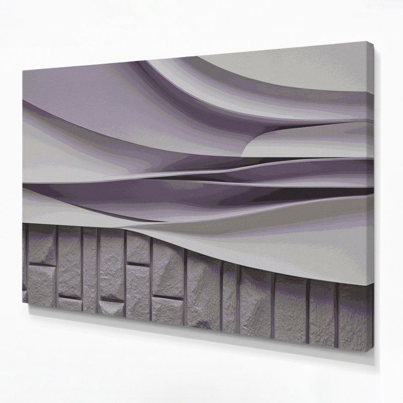 Minimalisme 43, art mural sur toile rose, H 8 po x l 10 po