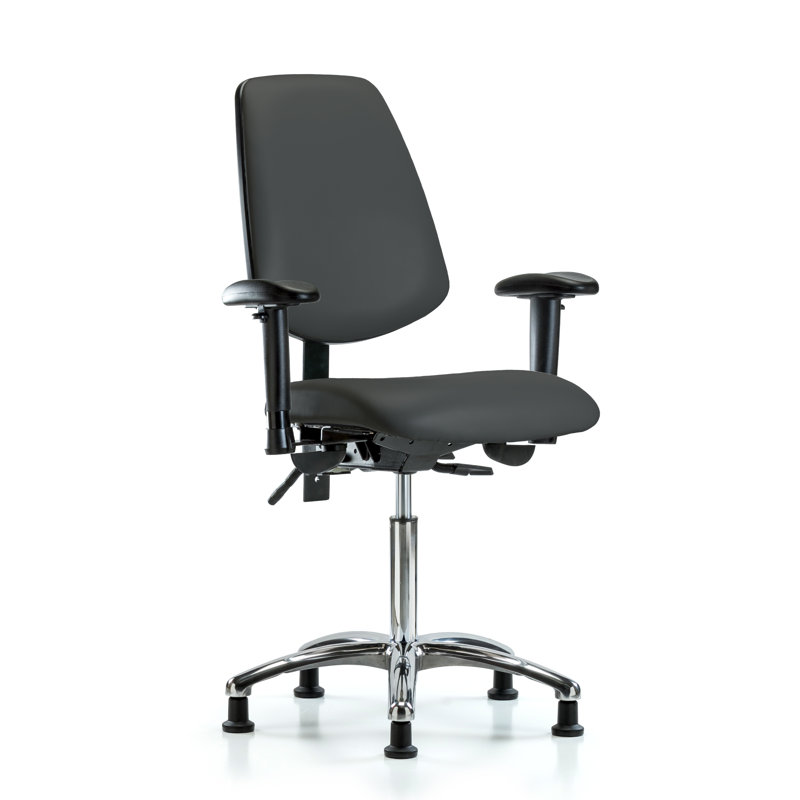 Chaise de travail Belle, Anthracite, Patins, Inclus