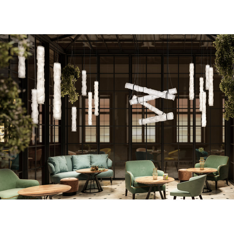 Baggy Vertical Suspension Lamp, 25.2 W