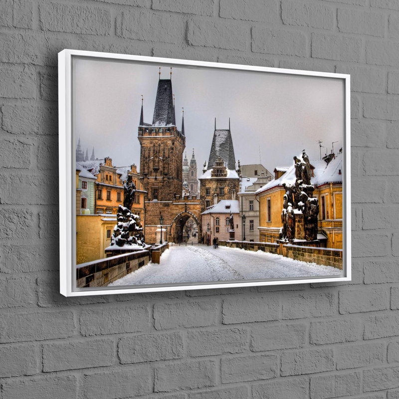 Print on Canvas, White Floater Framed, 40 cm H x 60 cm W