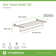 Dia 22 Inch Wall Mounted Towel Shelf with Installation Hardware