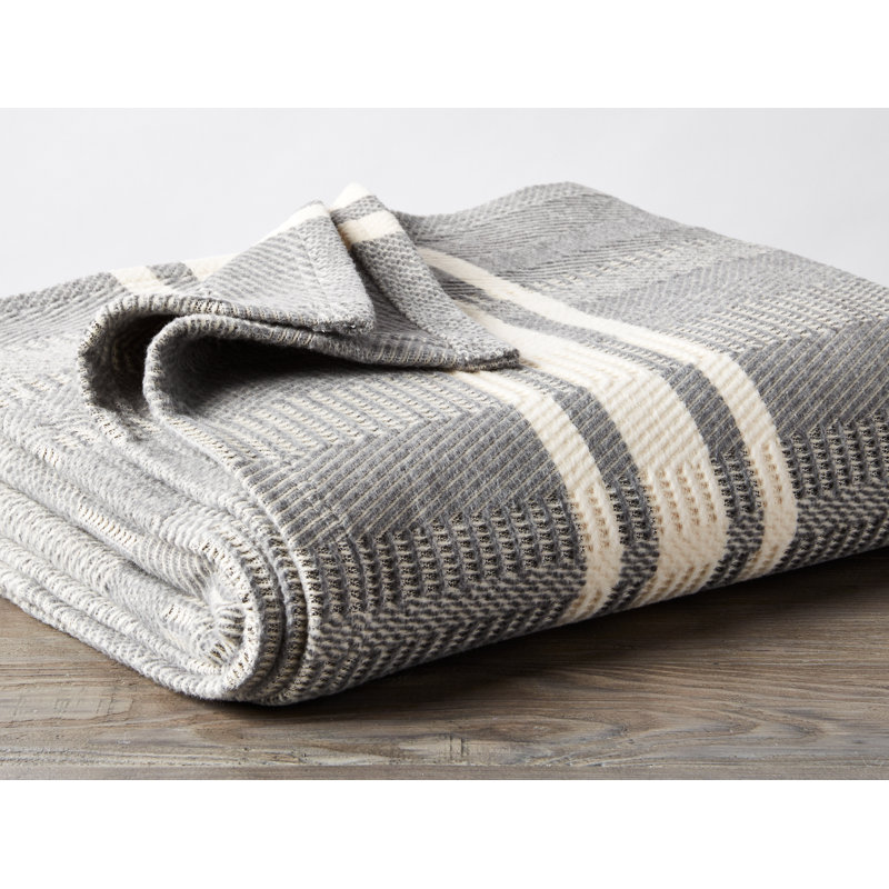 Cirrus Throw Blanket, Gray