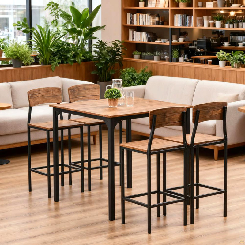 5-Piece Counter Height Bar Table