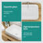 Lavabo de salle de bain rectangulaire en céramique 15 "Go Peak Track