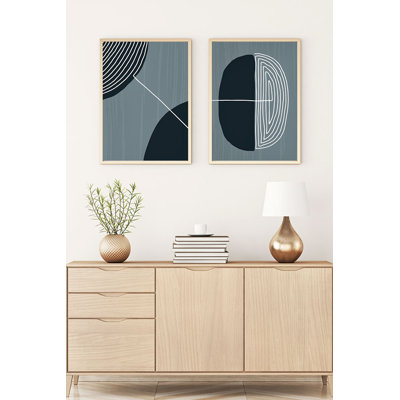 Élégantes peintures décoratives en panneau de fibres à densité moyenne (2 pièces), 7,9 po x 11,8 po chacune | 100% panneau de fibres à densité moyenne avec une épaisseur de 0,12 pouce, cadre en bois massif à 100% avec une épaisseur de 1,0 pouce | Décoration murale élégante pour le salon, la chambre à coucher et le bureau