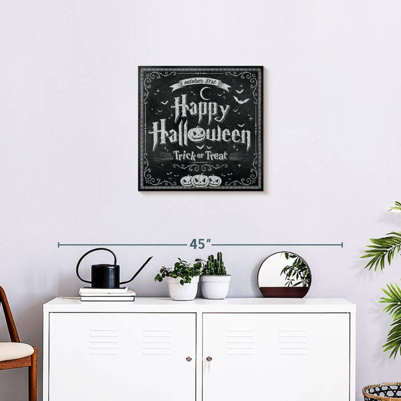 Lelend Happy Halloween, H 20 po x l 20 po