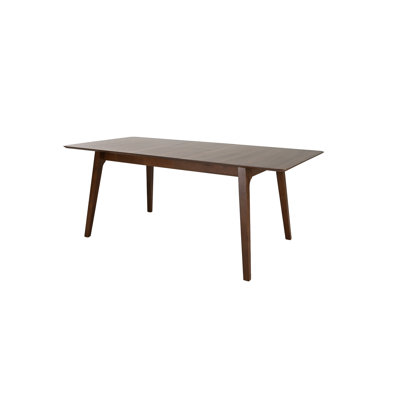 Doge Indoor Walnut and Wood Extendable Dining Table by AllModern
