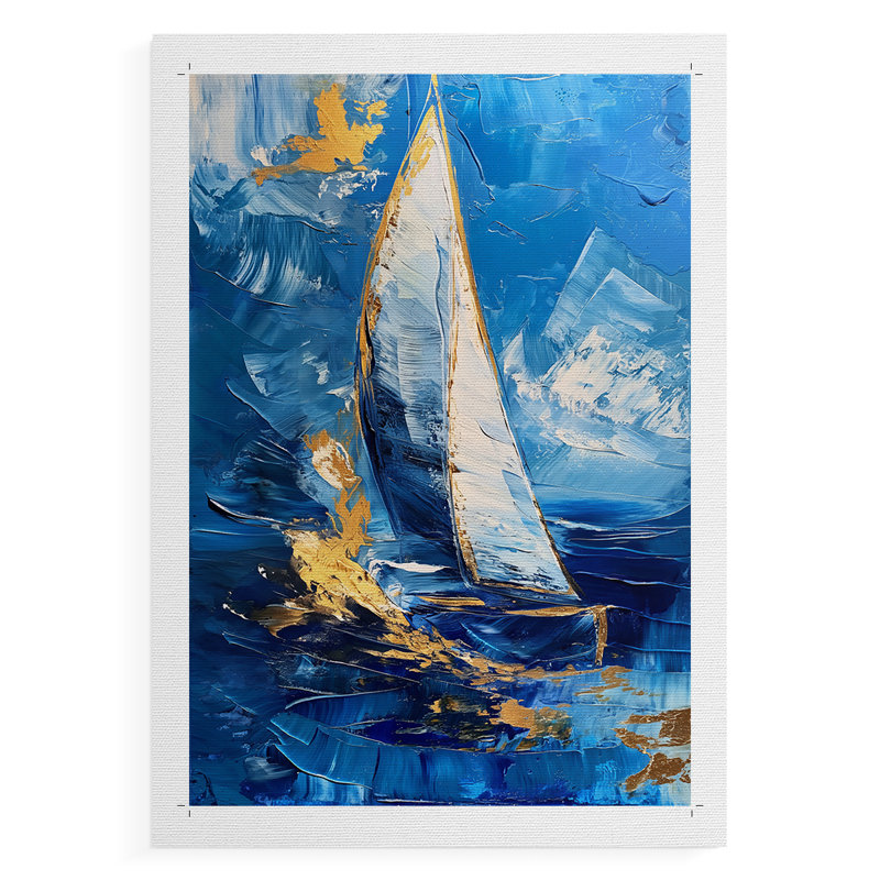 NAUTICAL Series CXC III - Impression sur toile seulement - NON CADRE, H 12 po x l 8 po