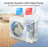 TURBRO 18000 BTU Wi-Fi Connected Ductless Mini Split Air Conditioner for 1000 Square Feet with Heater and Remote Included