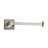 Capri 3 Piece Wall Mounted Brass Bathroom Hardware Set with 18" Towel Bar-110393790