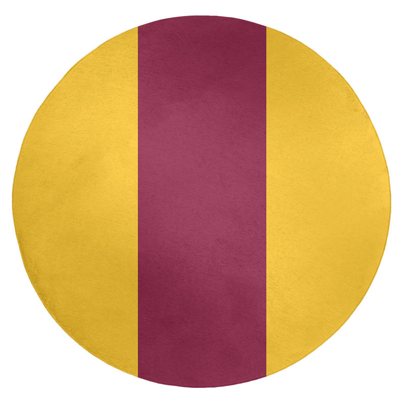 Chenille Indoor Rug, Round 5'