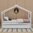 Annais Wooden House Bed with Trundle-958705448-958705453