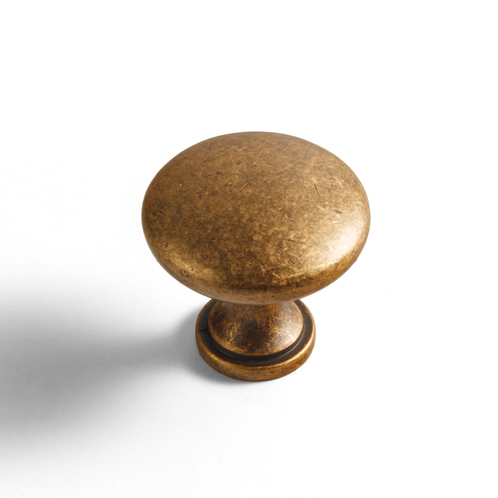 MECANS Modern Gold Knob Pure Copper Kitchen Cabinet Handles