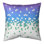 Housse de coussin carrée à culbutage et insert