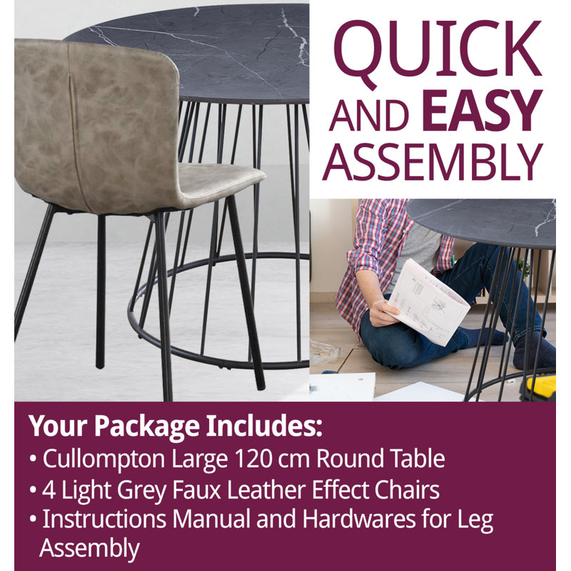 Ormidia 4 -Person Dining Set