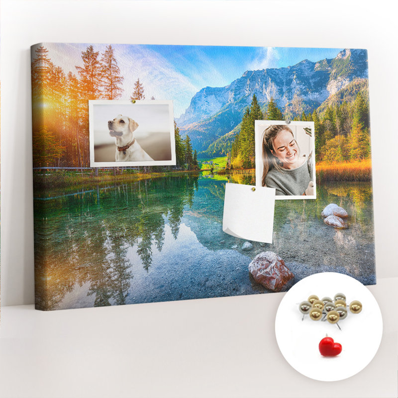Macchione Cork Corkboard / Bulletin Board