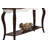 Mathias White & Walnut Finish Sofa Table