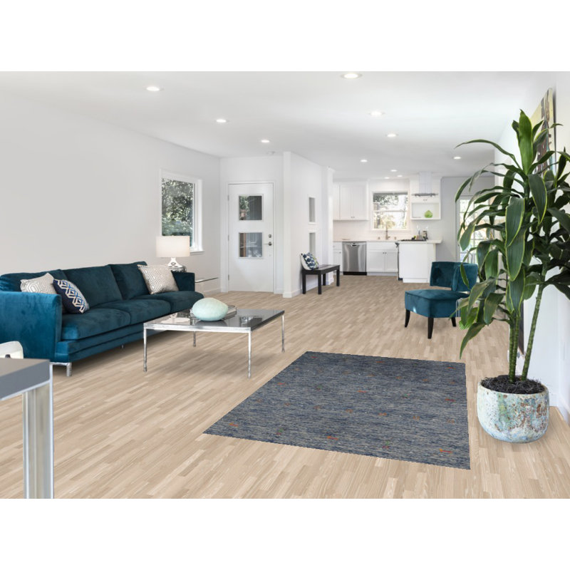 Tapis tribal bleu Gabbeh