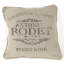Linen Square Pillow Cover & Insert