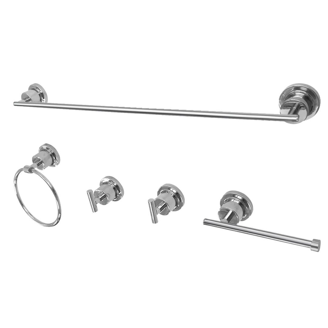 Kingston Brass Concord 5-Piece Bathroom Hardware Set Kingston Brass 