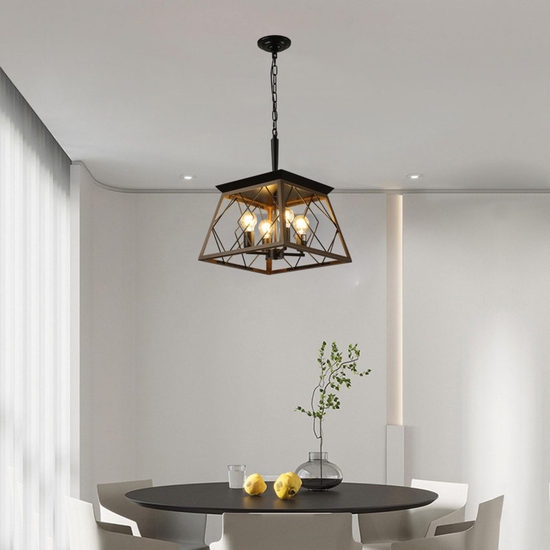 Le lustre en cristal élégant et classique est fait de matériaux de haute qualité pour la durabilité (ampoule non incluse)