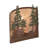 Rustic Lodge Flush Mounted Sconce
