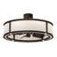 Smythe Craftsman LED Downrod Ceiling Fan