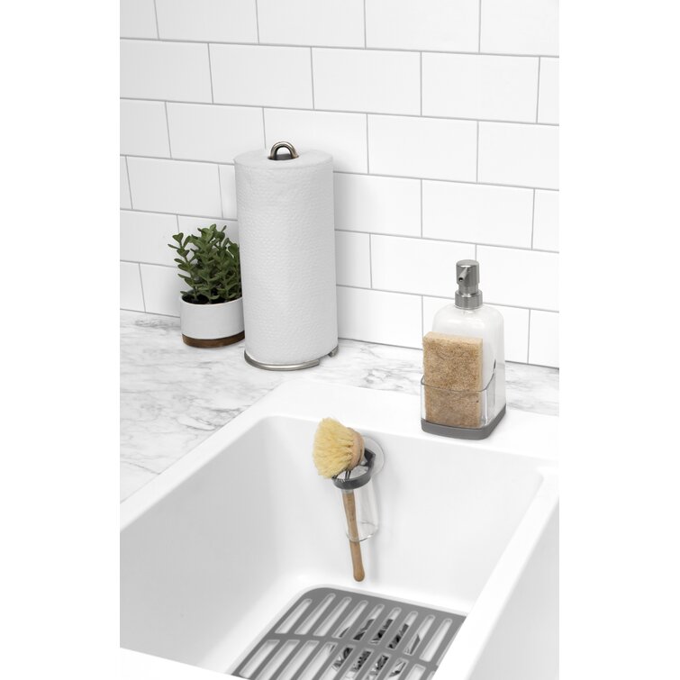 Hashtag Home CE46037028D844CEA297E3A1B4C565D2 Malta 12.75 x 11.25” Sink Grid Finish: Gray