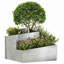 Garden Planter Metal Outdoor Terrace Accessories Pots Modern Holder Box-1607257027