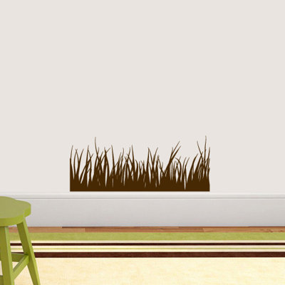 Adhésif décoratif herbe