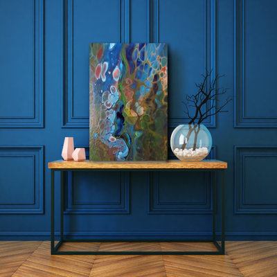 Water Lillies - Wrapped Canvas Graphic Art