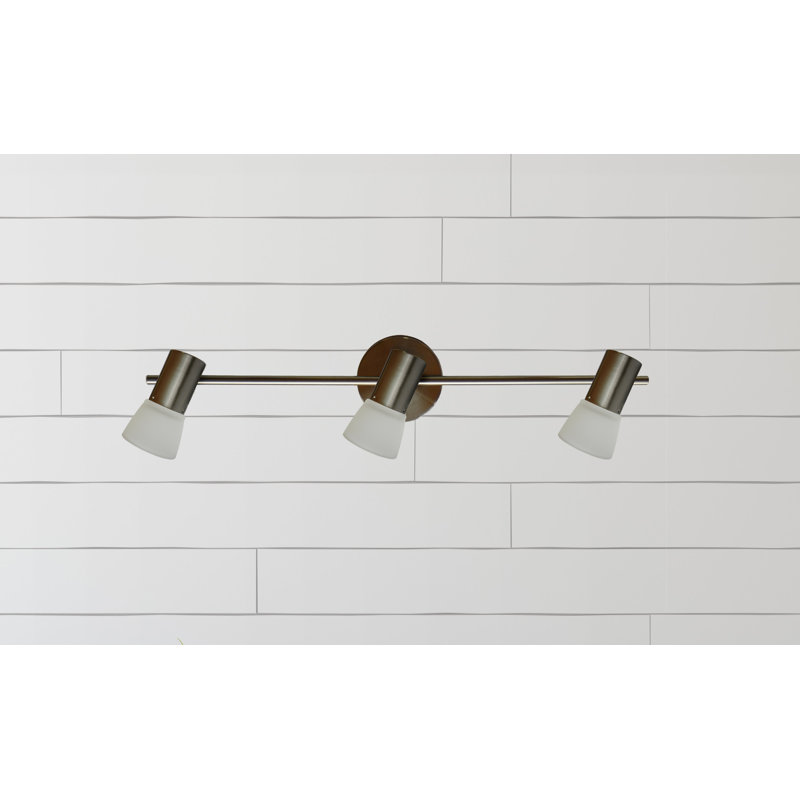 Gabriel 26.8'' 3 -Light Fixed Track Track Kit with Dimmable