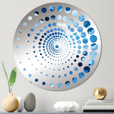 Miroir mural Coastal Concealment Flow
