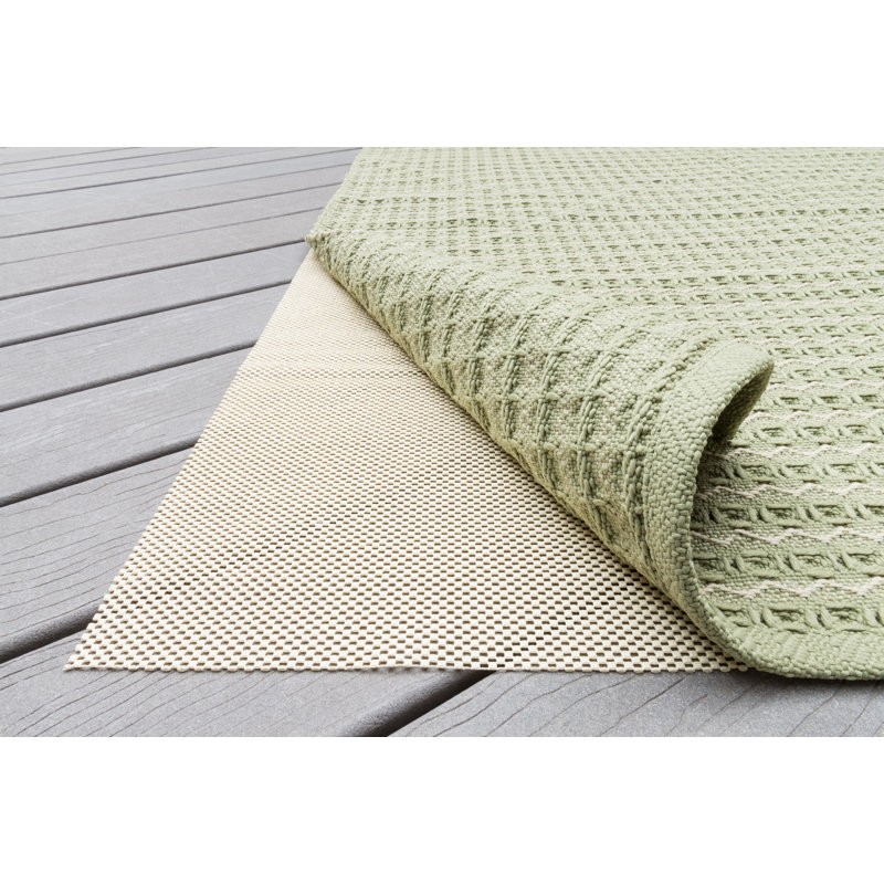 Laga 0.06'' Thick Non Slip Rug Pad, Rectangle 3' x 5'