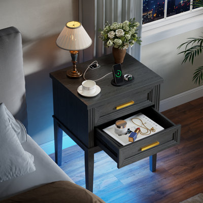 25.6" H Nightstand