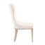 Fauteuil d'appoint classique classique de 2 personnes, revêtement en feutre, structure en bois gris rembourré de mousse, parfait pour le salon, cadre élégant de 21,5 po de largeur de siège gris, rembourré et dossier, espace de salle à manger idéal,