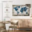 Aliaz Rustic Nautical World Map-108069096